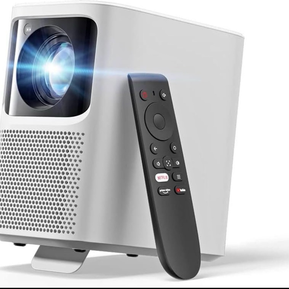 Smart Projector with Remote Control